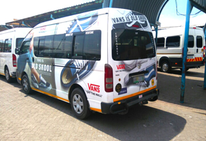Vans Taxi Branding