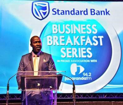 Standard Banks Executive Head of Business Banking in Gauteng Willie Chavalala