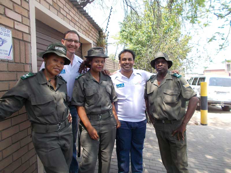 Saint-Gobain Gyproc and SANParks Sector and Field Rangers