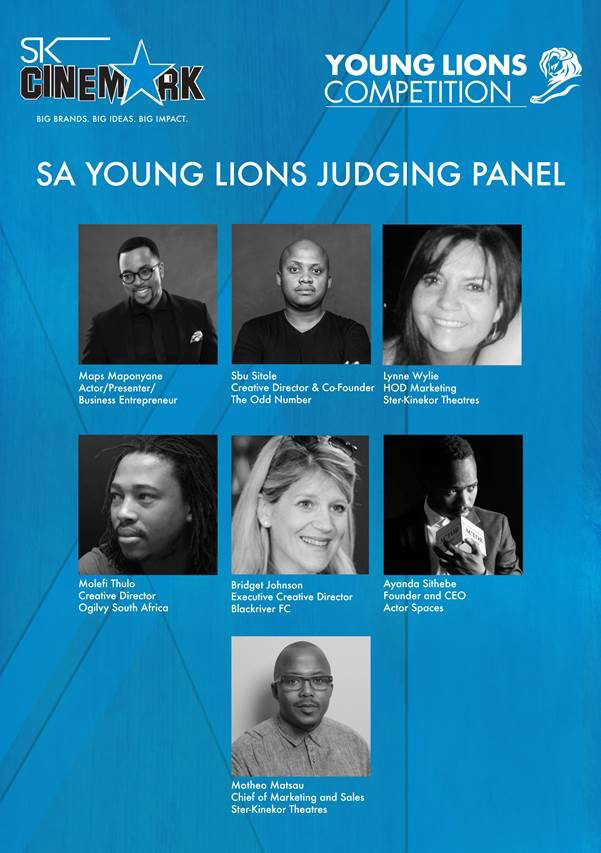 SA young lions judging panel