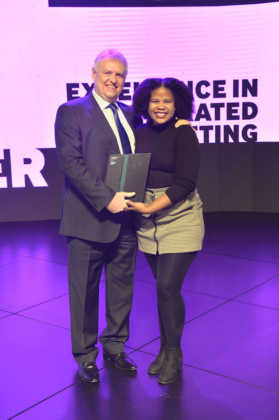 Winners of the Excellence in Integrated Marketing award Cadbury SA for their Remarkable Regift campaign with partner agency Ogilvy SA Rob Collins Chief Operating Offi
