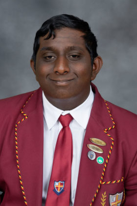 Yashin-Govender of St Benedicts class of 2019