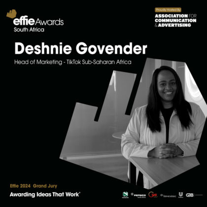 Deshnie Govender, Head of Marketing, TikTok Sub-Saharan Africa