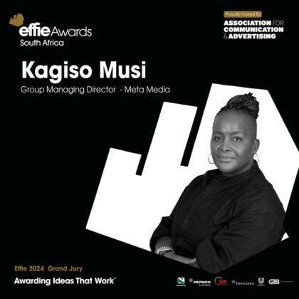 Kagiso Musi, Group Managing Director, Meta Media