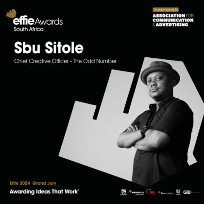 Sbu Sitole, Chief Creative Officer, The Odd Number