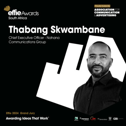 Thabang Skwambane, Chief Executive Officer, Nahana Communications Group