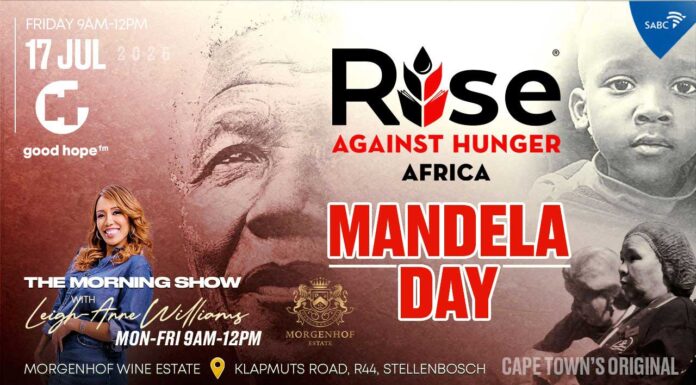 GOOD HOPE FM JOINS OVER 700 VOLUNTEERS TO PACK 129,600 MEALS AT GRANDWEST FOR MANDELA MONTH Good-Hope-FM---Mandela-Day